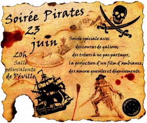Affiche pirates